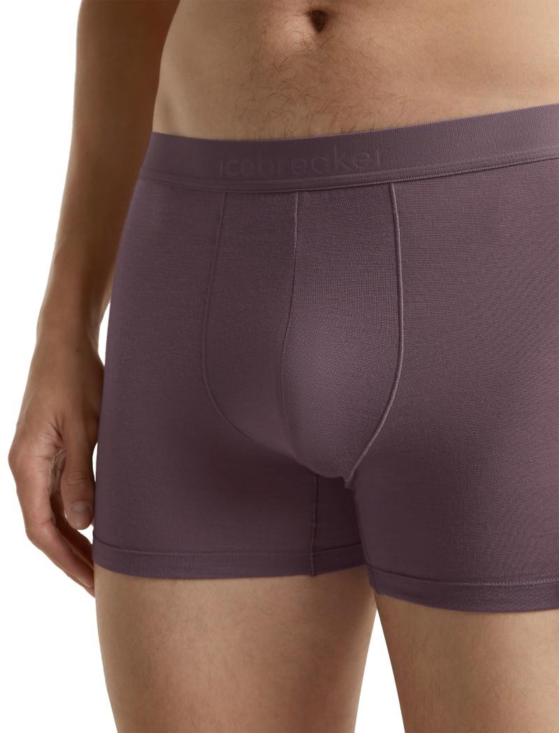 Merino Blend 125 Cool-Lite Anatomica Boxers - Mens - grey plum 1