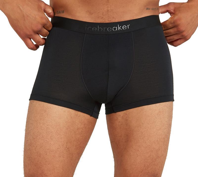 Merino Blend 125 Cool-Lite Anatomica Trunks - Mens - Black 2