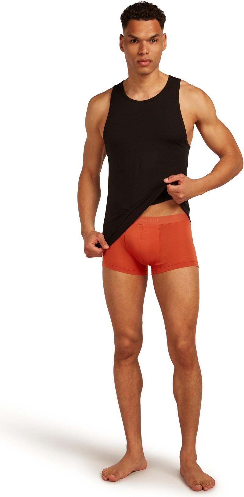 Merino Blend 125 Cool-Lite Anatomica Trunks - Mens - agate 1