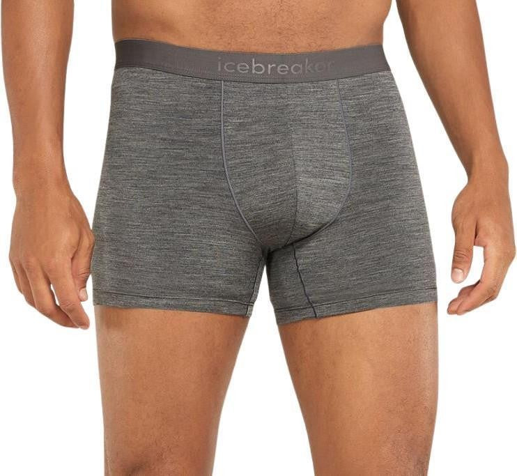 Merino Blend 125 Cool-Lite Anatomica Trunks - Mens - gritstone heather 1