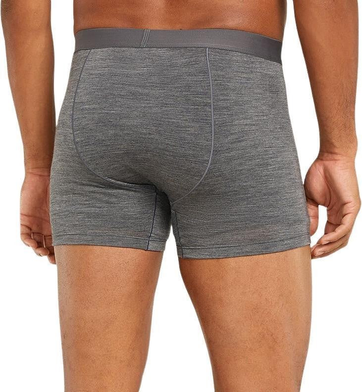 Merino Blend 125 Cool-Lite Anatomica Trunks - Mens - gritstone heather 1