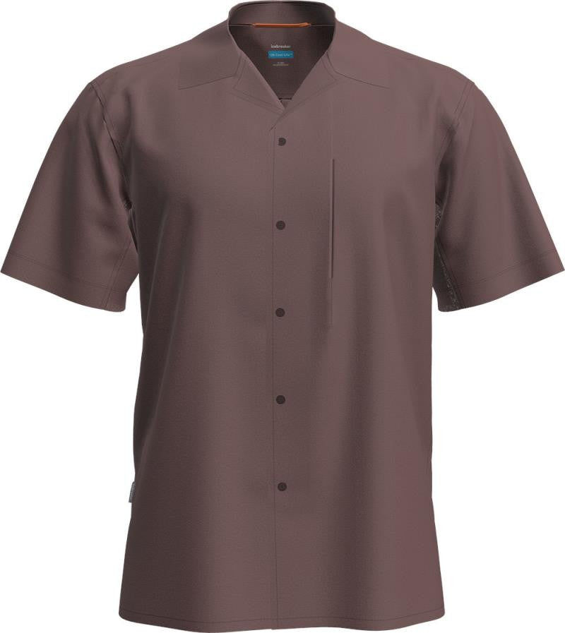 Merino Blend 125 Cool-Lite Elevation SS Shirt - Mens - carob 1