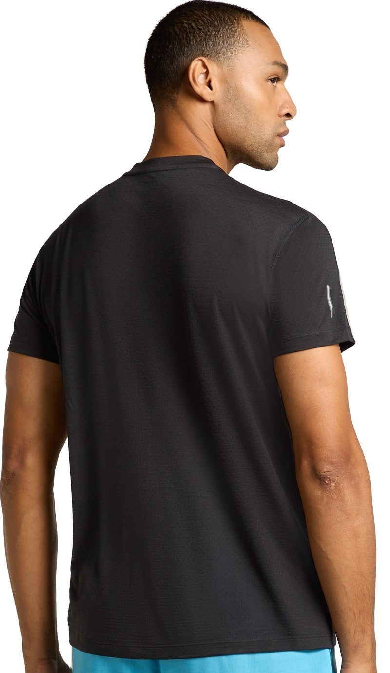 Merino Blend 125 Cool-Lite Speed SS Quarter Zip - Mens - black 1
