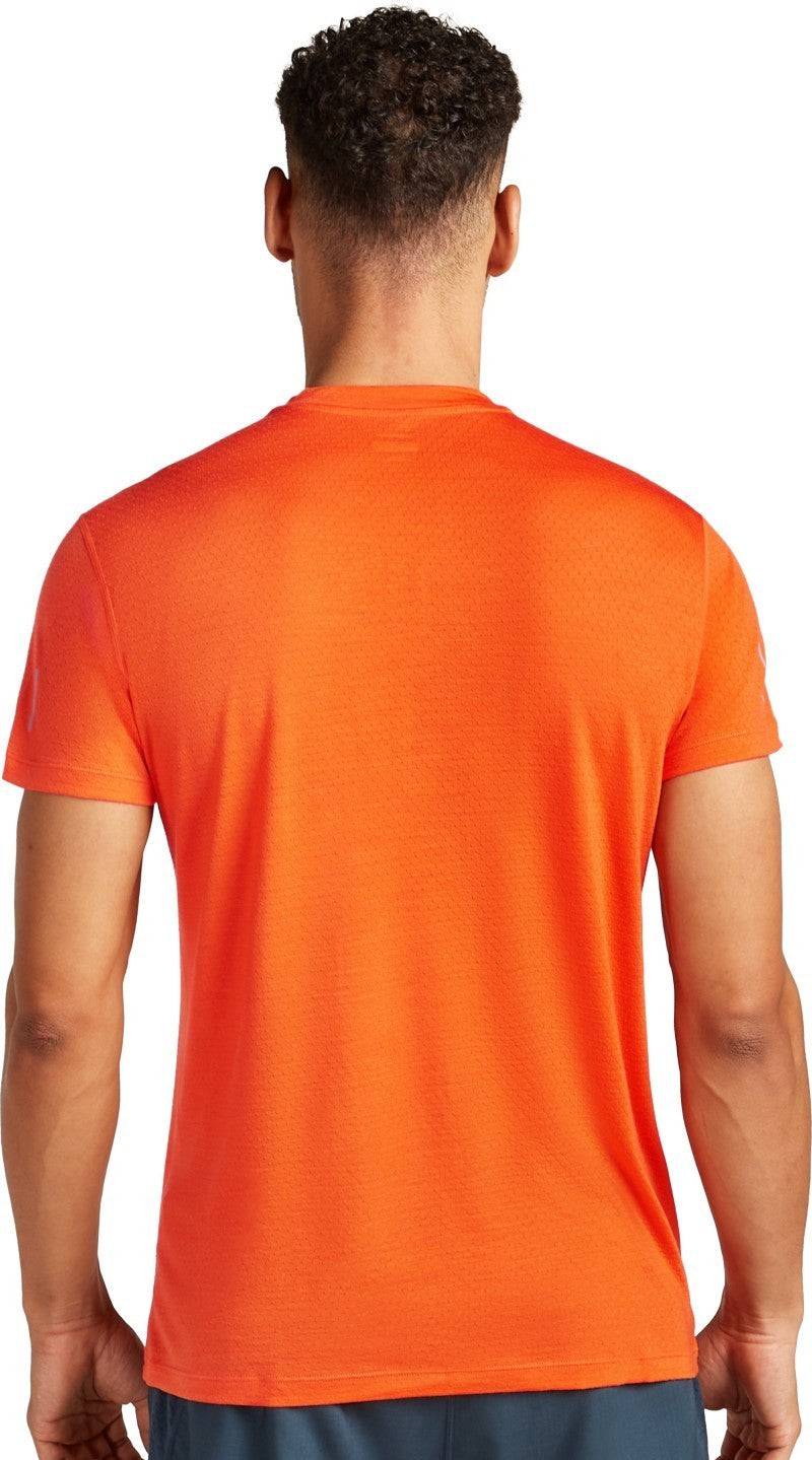 Merino Blend 125 Cool-Lite Speed SS Quarter Zip - Mens - blaze 1