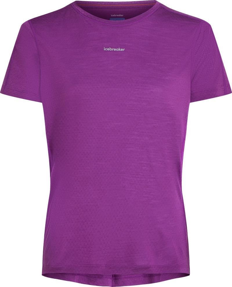 Merino Blend 125 Cool-Lite Speed SS Slit Back Tee - Womens - passion 1