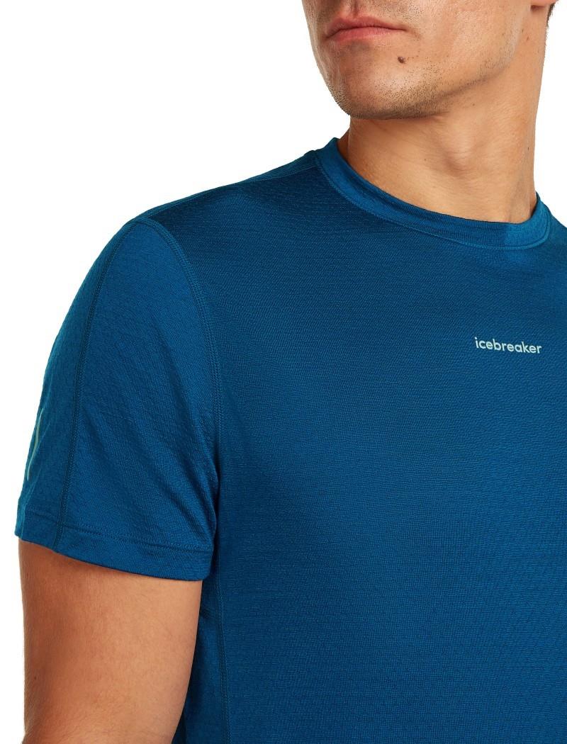 Merino Blend 125 Cool-Lite Speed SS Tee - Mens - atlantis 1