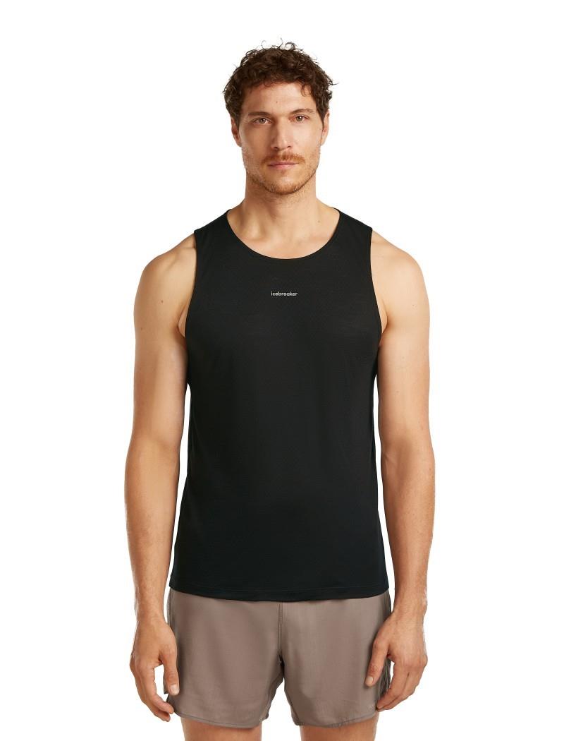 Merino Blend 125 Cool-Lite Speed Tank - Mens - black 1