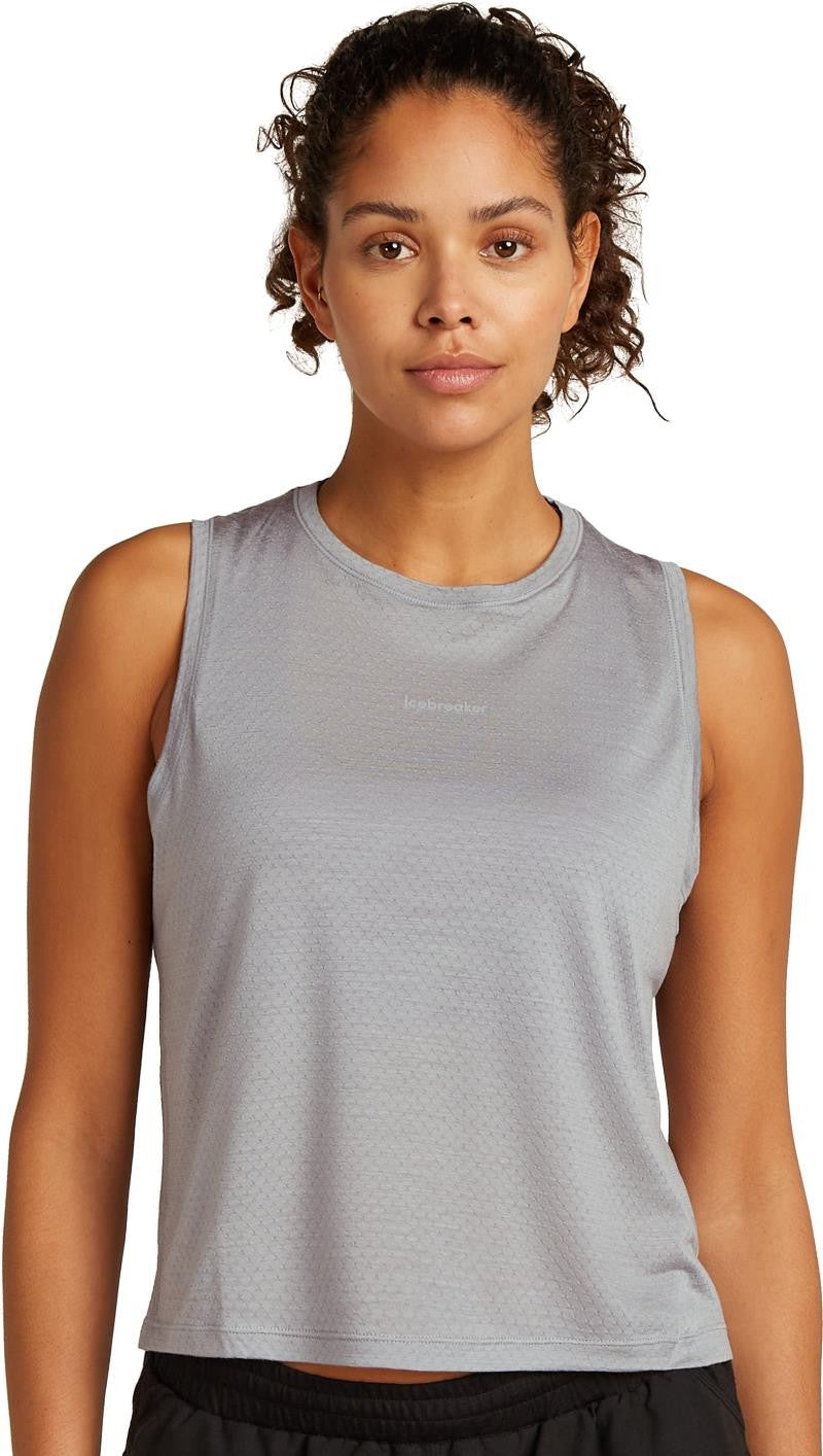 Merino Blend 125 Cool-Lite Speed Tank - Womens - alloy 1