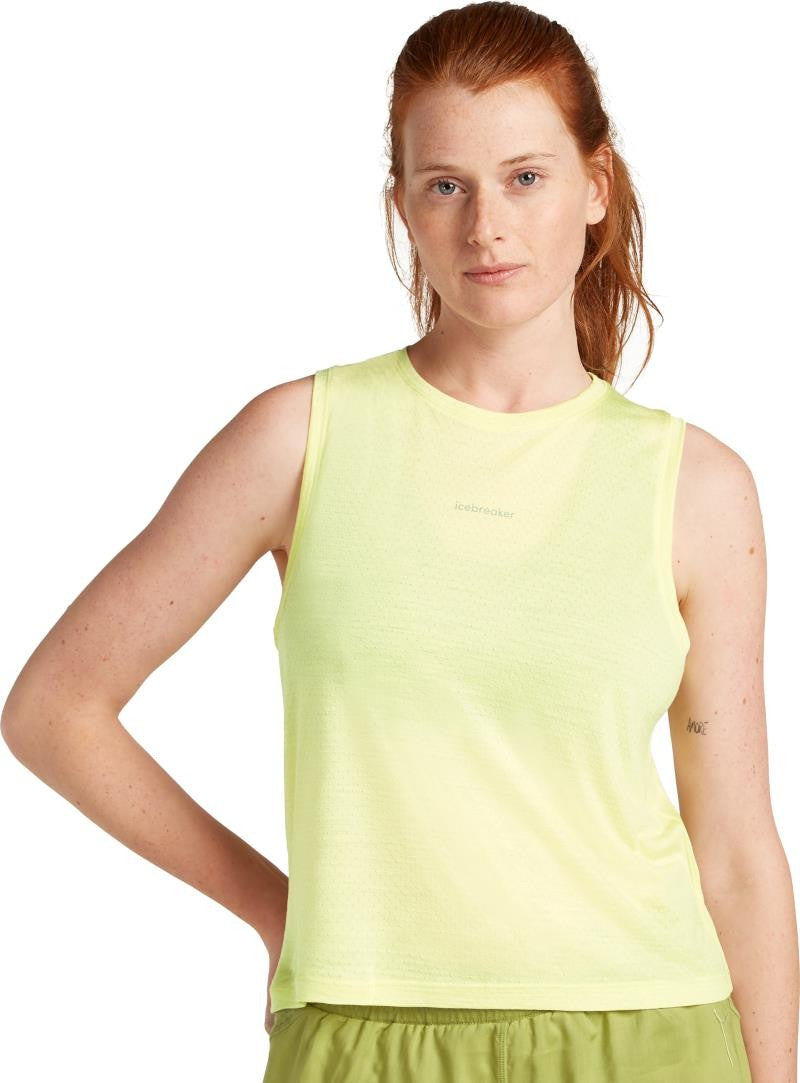Merino Blend 125 Cool-Lite Speed Tank - Womens - citrine 1