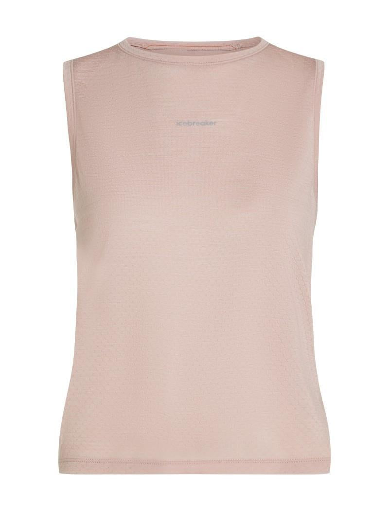 Merino Blend 125 Cool-Lite Speed Tank - Womens - pink quartz 1