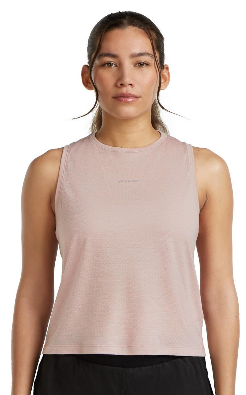 Merino Blend 125 Cool-Lite Speed Tank - Womens - pink quartz 1