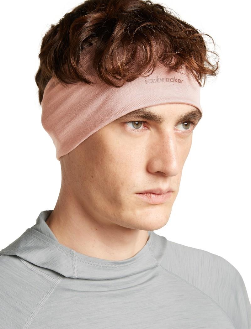 Merino Blend 125 Cool-Lite Sphere Headband - pink quartz 1