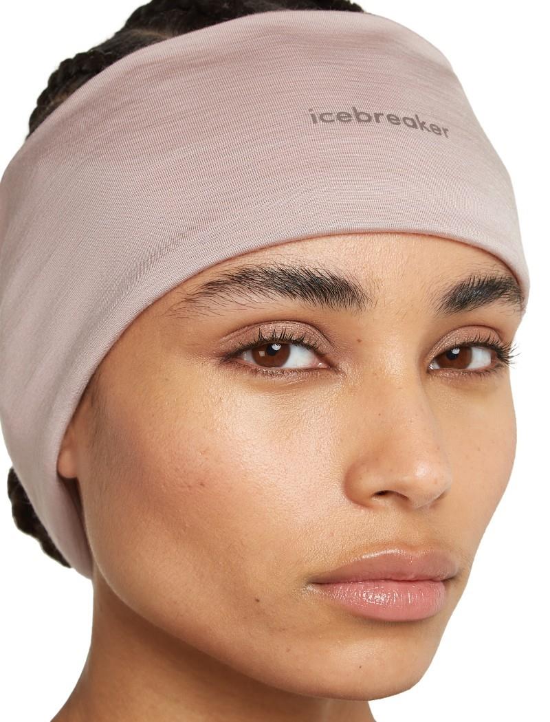 Merino Blend 125 Cool-Lite Sphere Headband - pink quartz 1