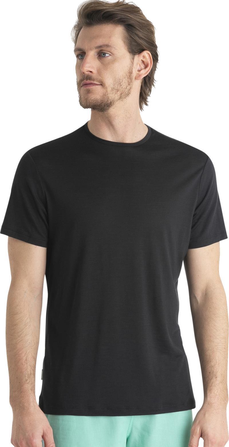 Merino Blend 125 Cool-Lite Sphere III SS Tee - Mens - Black 3