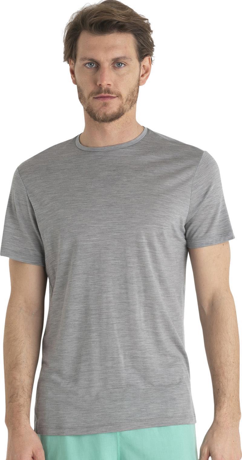 Merino Blend 125 Cool-Lite Sphere III SS Tee - Mens - Metro Heather 1