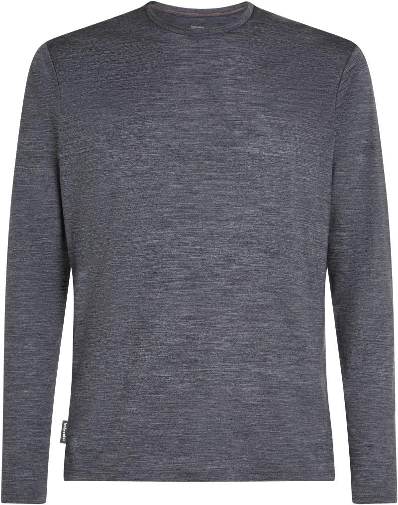 Merino Blend 125 Cool-Lite Sphere LS Tee - Mens - midnight navy heather 1