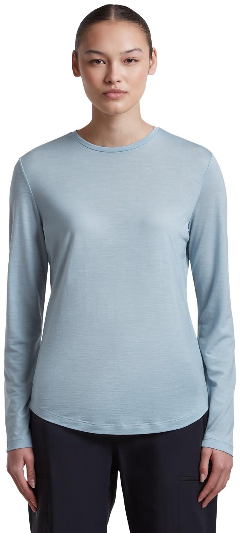 Merino Blend 125 Cool-Lite Sphere LS Tee - Womens - zinc blue 1