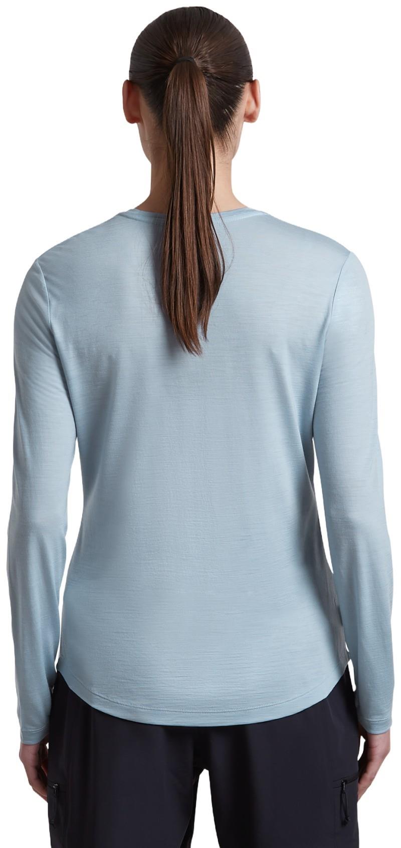 Merino Blend 125 Cool-Lite Sphere LS Tee - Womens - zinc blue 1