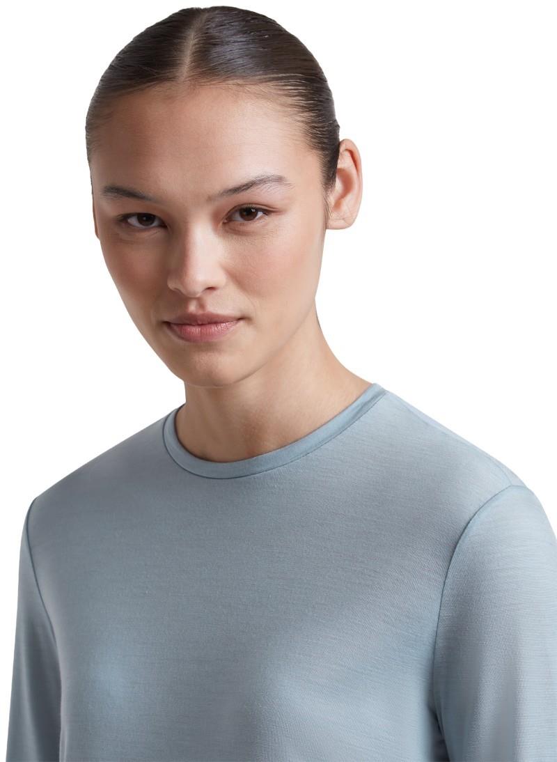 Merino Blend 125 Cool-Lite Sphere LS Tee - Womens - zinc blue 1
