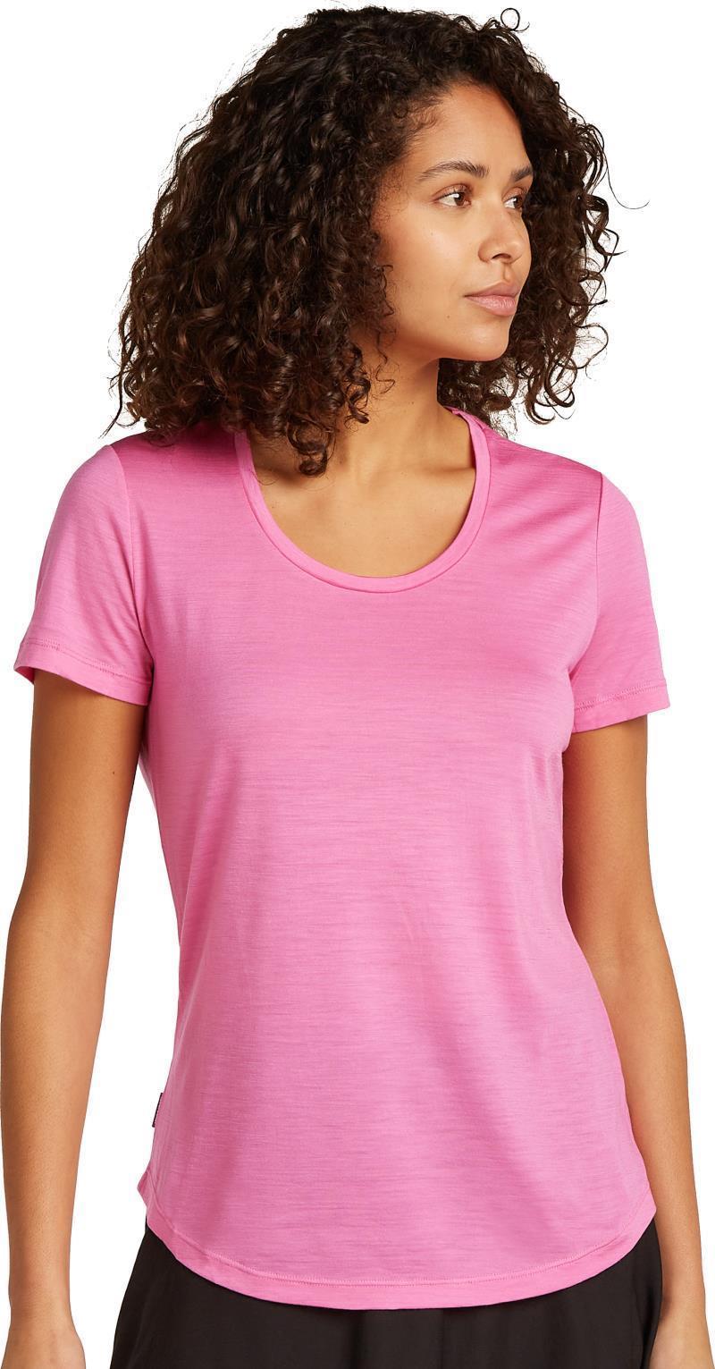 Merino Blend 125 Cool-Lite Sphere SS Scoop Tee - Womens - pop 1