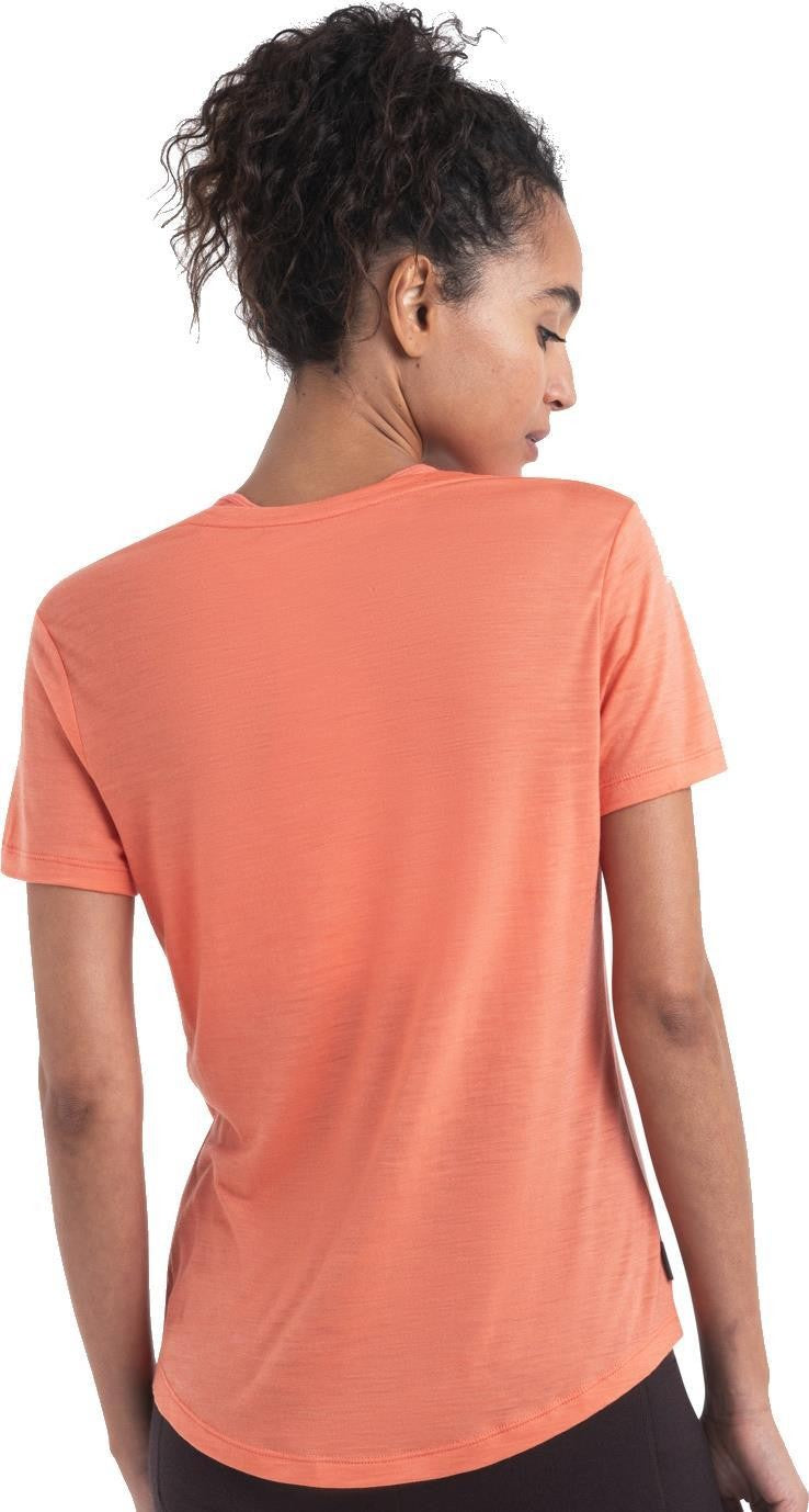 Merino Blend 125 Cool-Lite Sphere SS Scoop Tee - Womens - tang 1