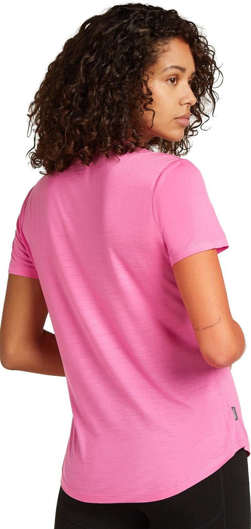 Merino Blend 125 Cool-Lite Sphere SS Tee Across the Peaks - Womens - pop 1
