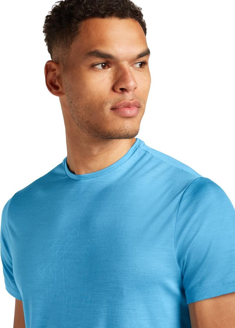 Merino Blend 125 Cool-Lite Sphere SS Tee Fusion - Mens - arctic 1