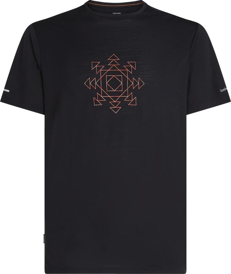 Merino Blend 125 Cool-Lite Sphere SS Tee Fusion - Mens - black 1