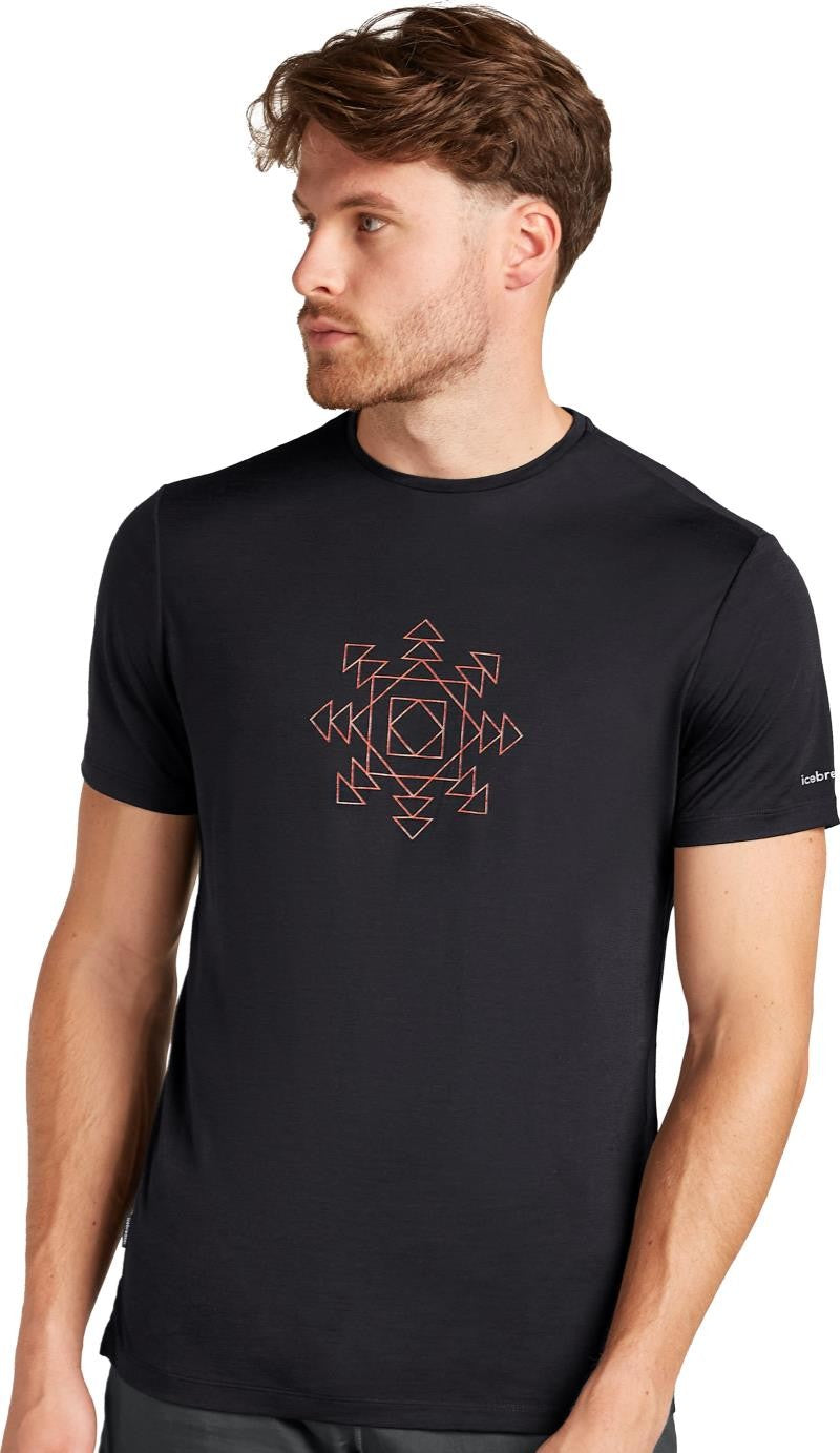 Merino Blend 125 Cool-Lite Sphere SS Tee Fusion - Mens - black 1