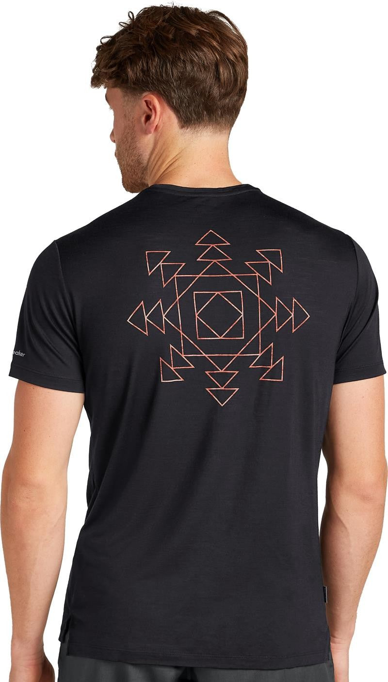 Merino Blend 125 Cool-Lite Sphere SS Tee Fusion - Mens - black 1