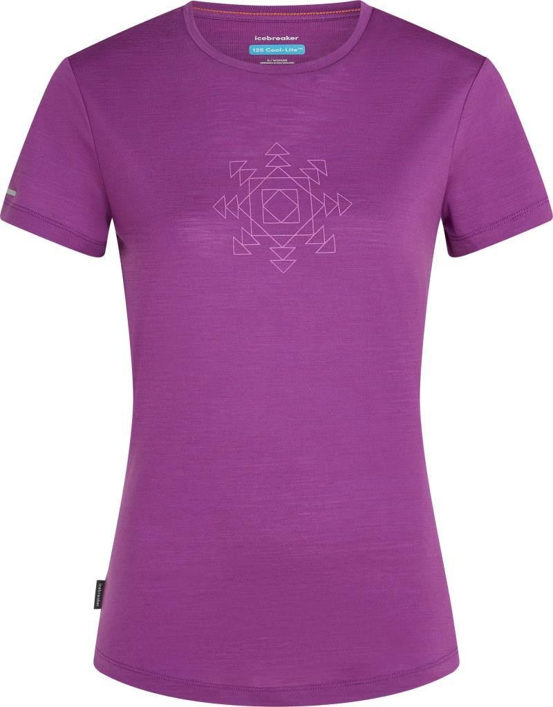 Merino Blend 125 Cool-Lite Sphere SS Tee Fusion - Womens - passion 1