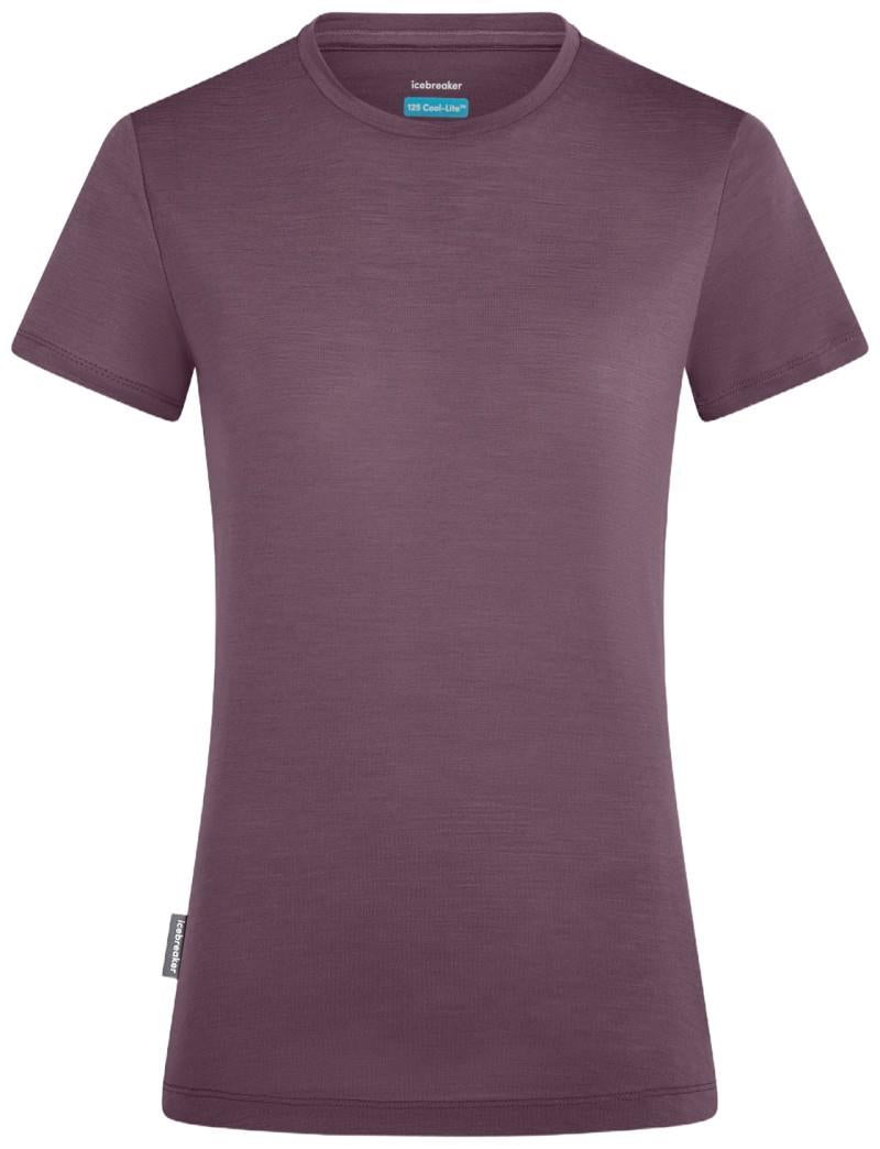 Merino Blend 125 Cool-Lite Sphere SS Tee - Alta - Womens - grey plum 1