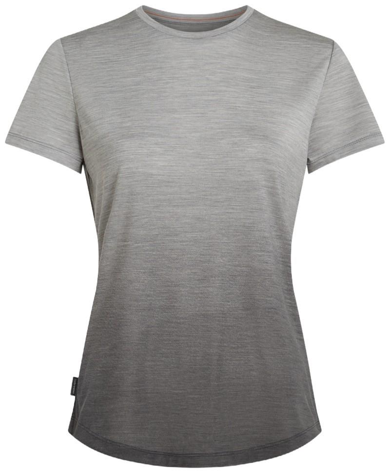 Merino Blend 125 Cool-Lite Sphere SS Tee - Alta - Womens - metro heather 1