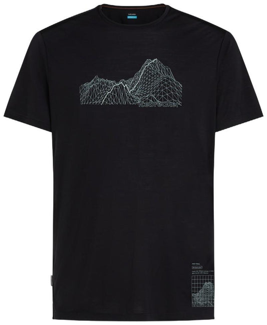 Merino Blend 125 Cool-Lite Sphere SS Tee - Beta - Mens - black 1