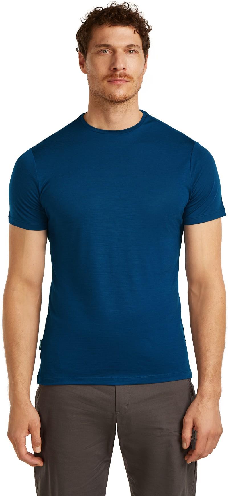 Merino Blend 125 Cool-Lite Sphere SS Tee - Mens - atlantis 1