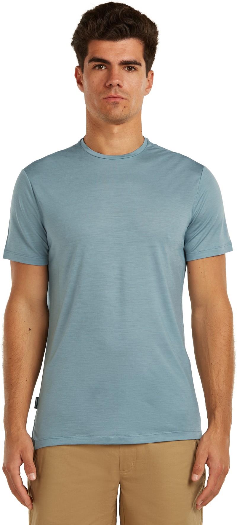 Merino Blend 125 Cool-Lite Sphere SS Tee - Mens - atlantis 1