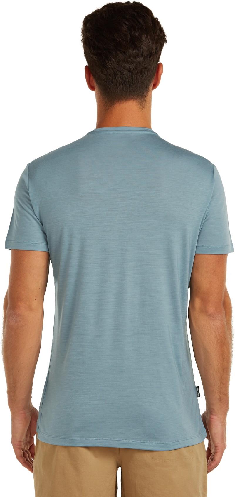 Merino Blend 125 Cool-Lite Sphere SS Tee - Mens - atlantis 1