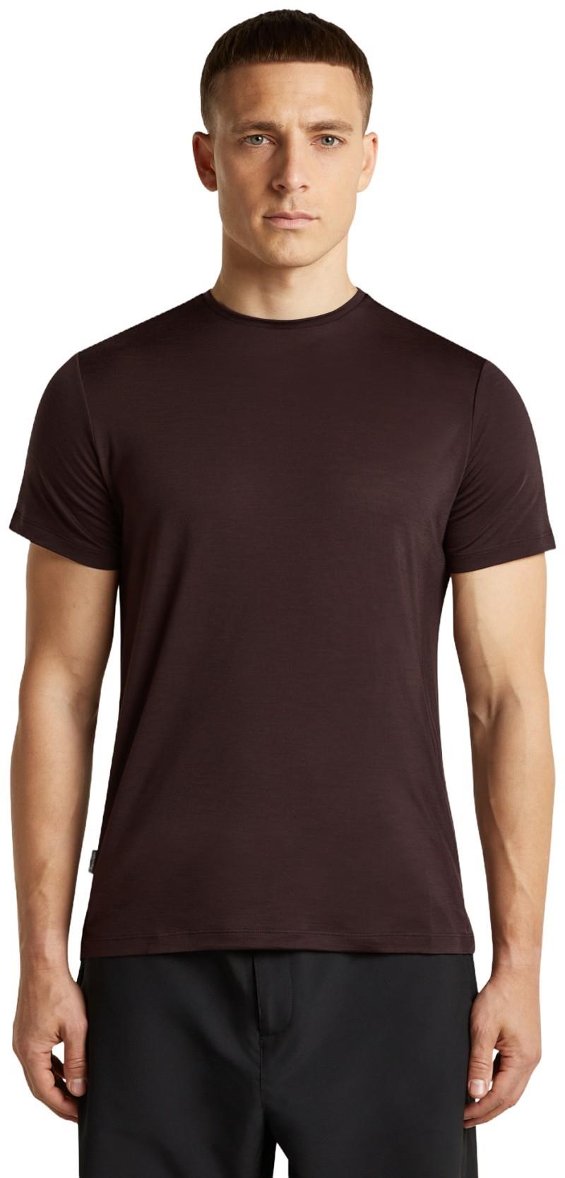 Merino Blend 125 Cool-Lite Sphere SS Tee - Mens - bittersweet 1