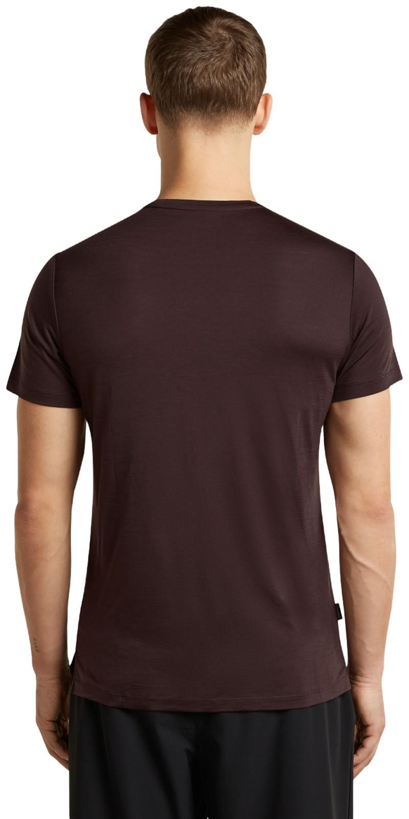 Merino Blend 125 Cool-Lite Sphere SS Tee - Mens - bittersweet 1