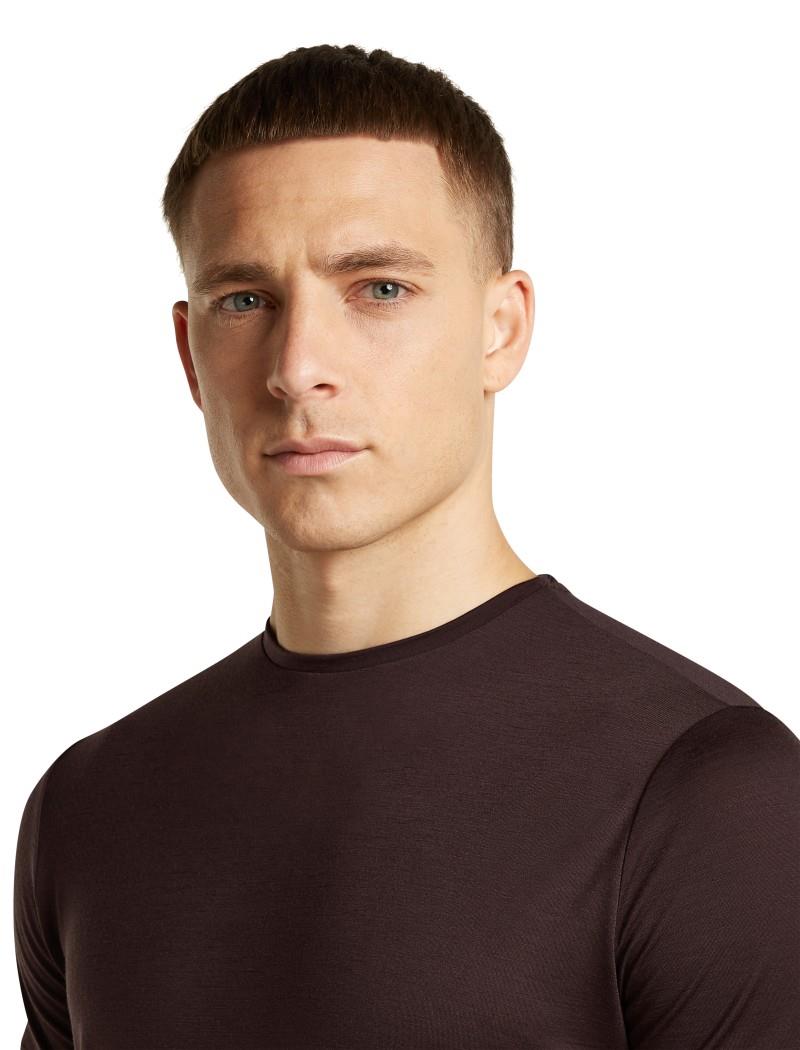 Merino Blend 125 Cool-Lite Sphere SS Tee - Mens - bittersweet 1