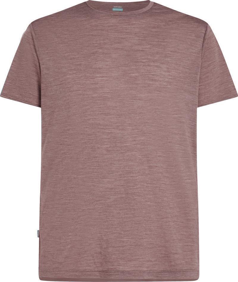 Merino Blend 125 Cool-Lite Sphere SS Tee - Mens - carob heather 1