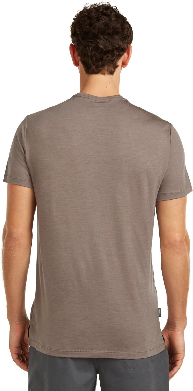 Merino Blend 125 Cool-Lite Sphere SS Tee - Mens - porcini 1