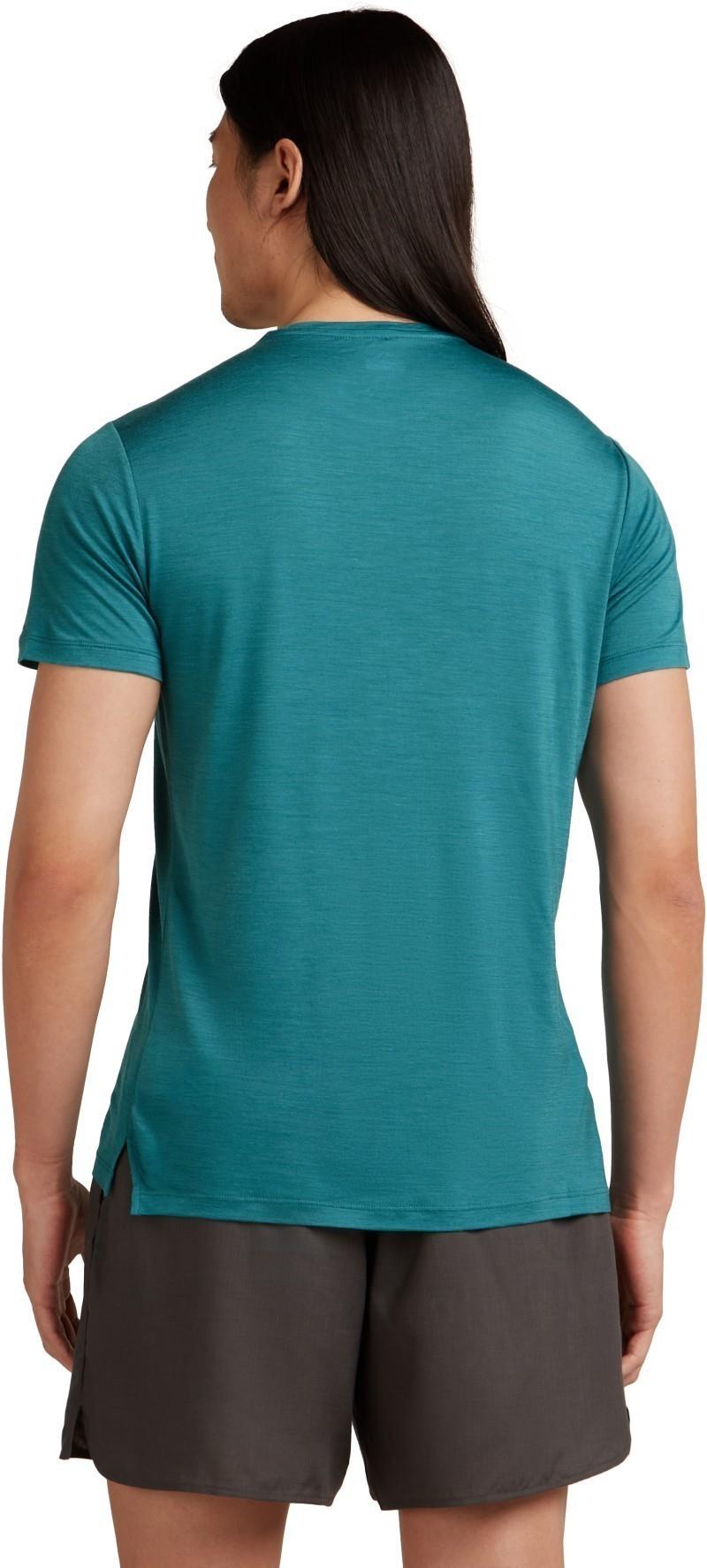 Merino Blend 125 Cool-Lite Sphere SS Tee - Mens - topaz 1