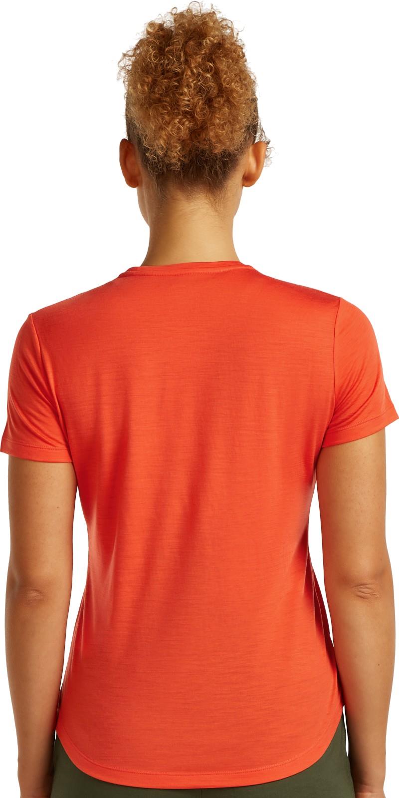 Merino Blend 125 Cool-Lite Sphere SS Tee - Womens - fervid 1