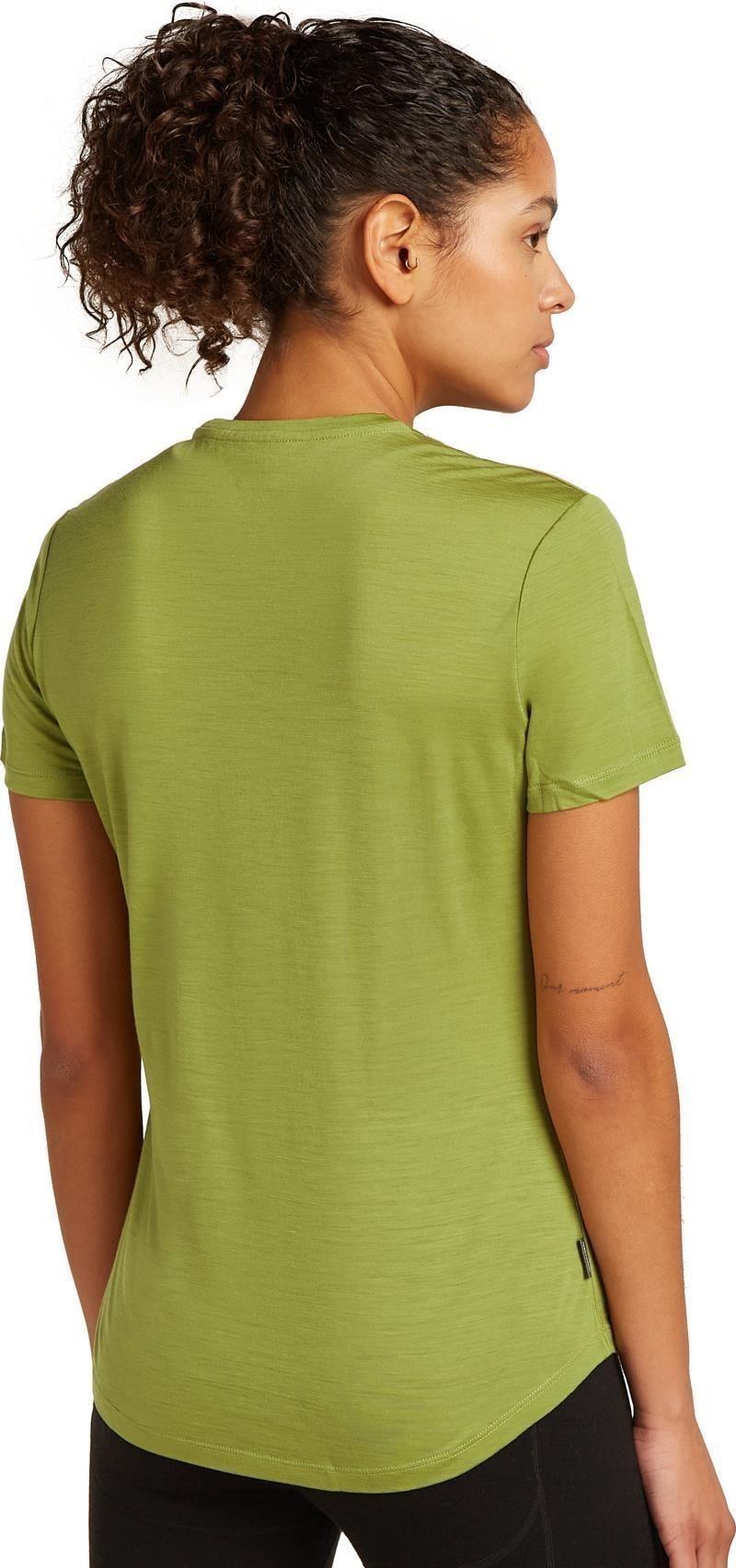 Merino Blend 125 Cool-Lite Sphere SS Tee - Womens - olive 1