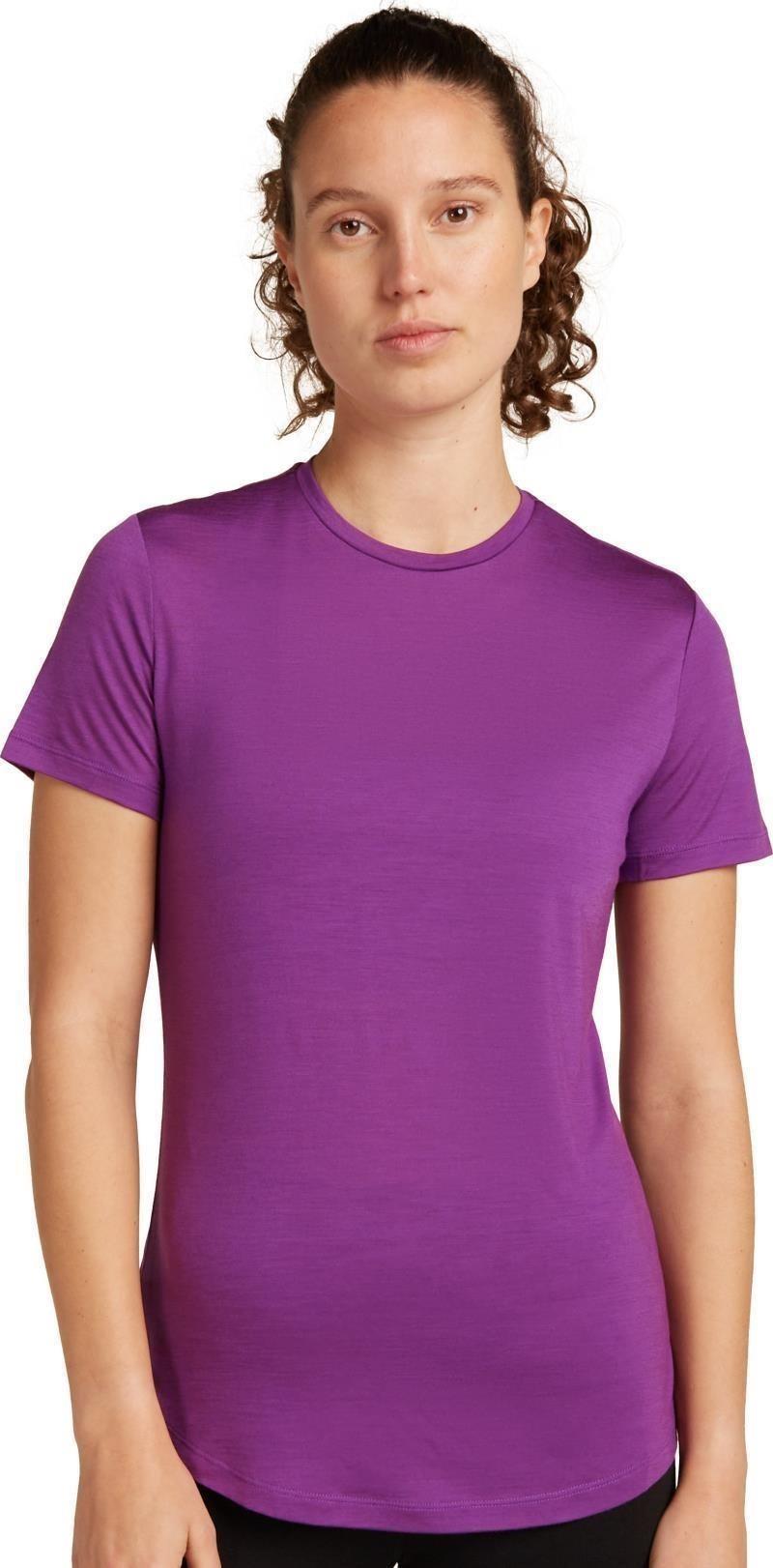 Merino Blend 125 Cool-Lite Sphere SS Tee - Womens - passion 1