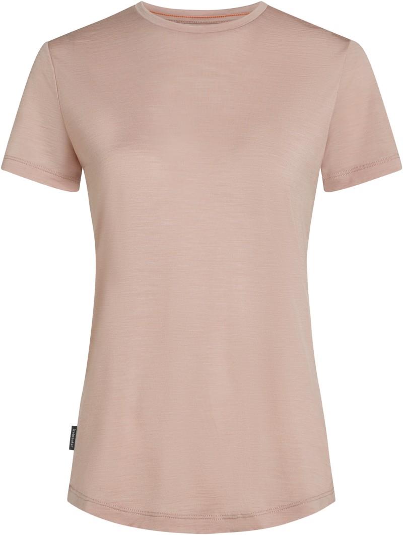 Merino Blend 125 Cool-Lite Sphere SS Tee - Womens - pink quartz 1