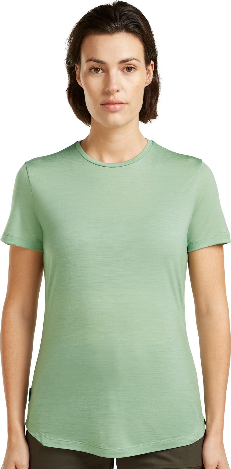 Merino Blend 125 Cool-Lite Sphere SS Tee - Womens - seaglass 1