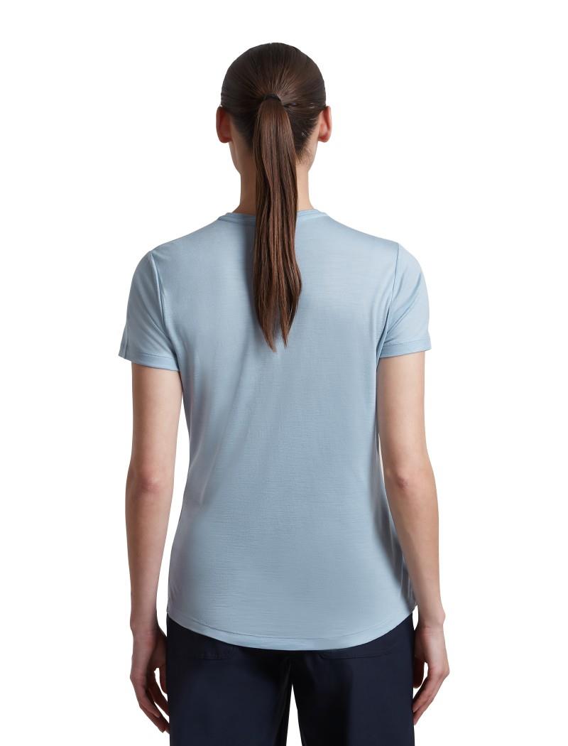 Merino Blend 125 Cool-Lite Sphere SS Tee - Womens - zinc blue 1