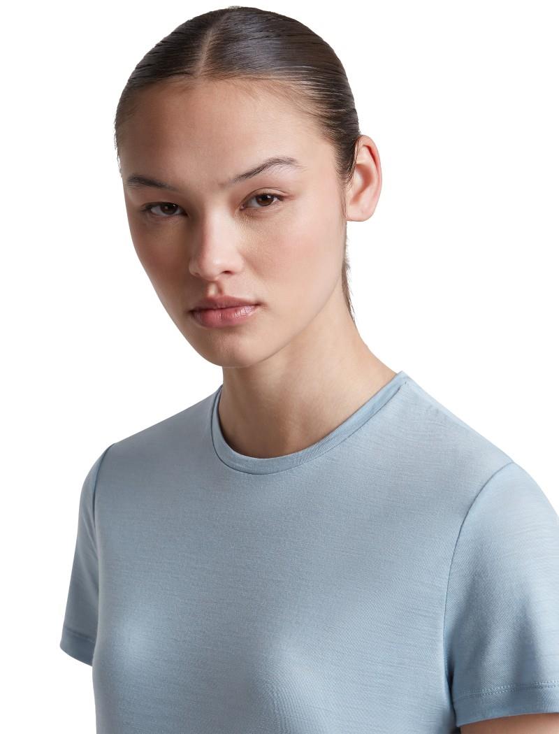 Merino Blend 125 Cool-Lite Sphere SS Tee - Womens - zinc blue 1